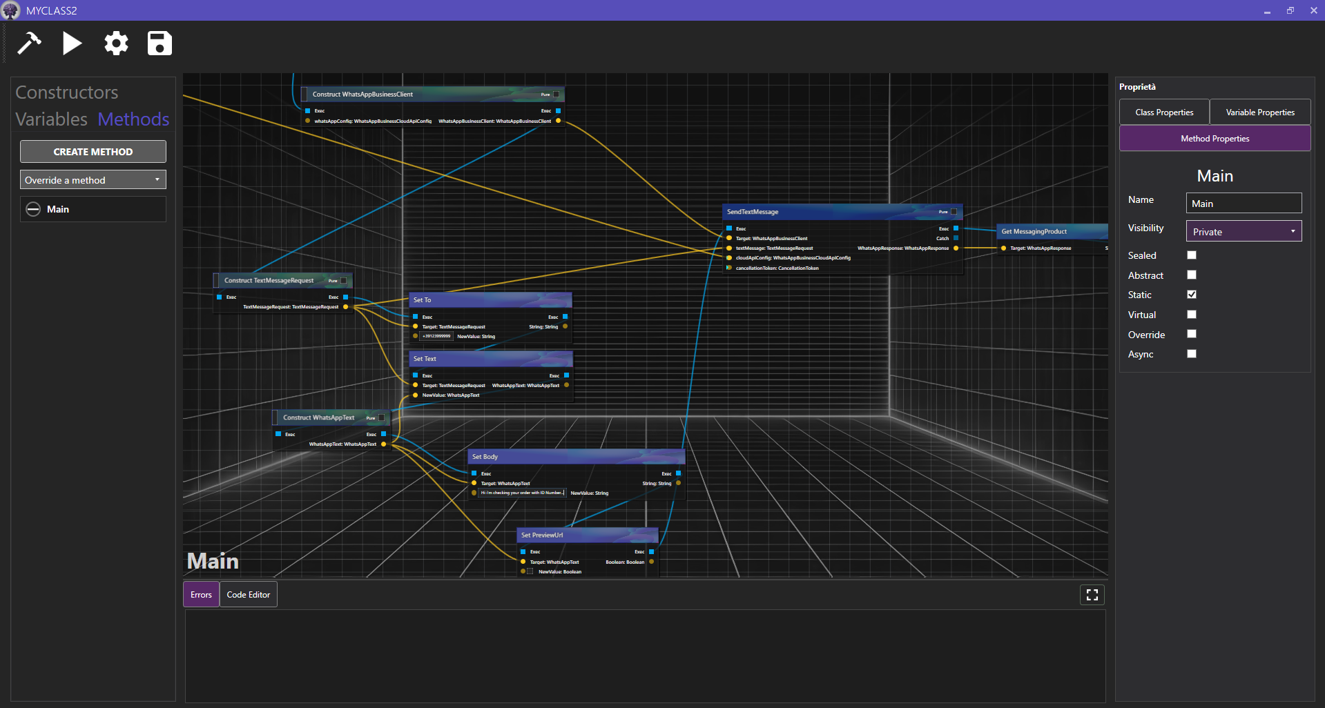 Chat example Image